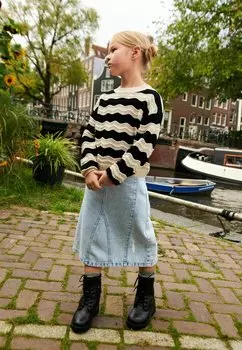 Свитер Stripe Next, цвет monochrome