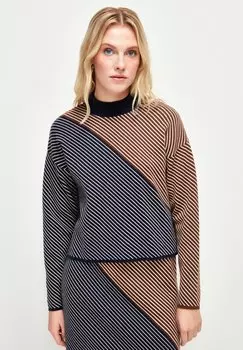 Свитер STRIPED adL, темно-синий