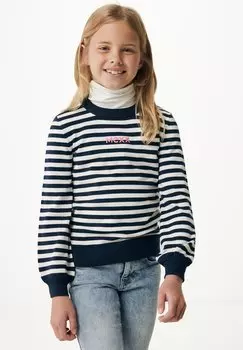 Свитер Striped Balloon Sleeved Mexx, цвет navy