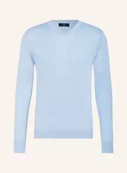 Свитер STROKESMAN'S aus Merinowolle, светло-синий