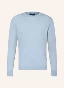 Свитер STROKESMAN'S aus Merinowolle, светло-синий