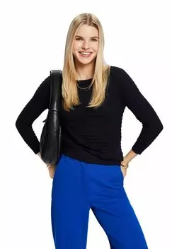 Свитер Strukturierter Esprit, цвет navy