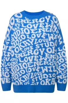 Свитер Studio Untold, цвет lapisblau