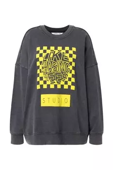 Свитер Studio Untold Sweatshirt, антрацит