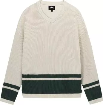 Свитер Stussy Athletic Sweater 'Natural', кремовый