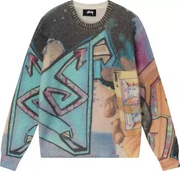 Свитер Stussy Goldie Sweater 'Muticolor', разноцветный