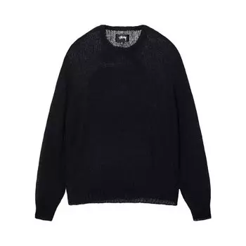 Свитер Stussy Loose Knit 'Black', черный