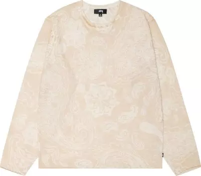 Свитер Stussy Paisley 'Natural', кремовый