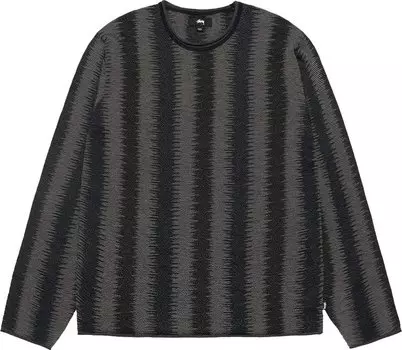 Свитер Stussy Shadow Stripe 'Olive', зеленый