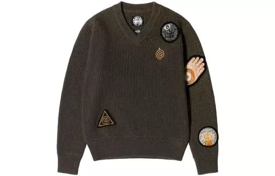 Свитер Stussy унисекс, цвет Brown