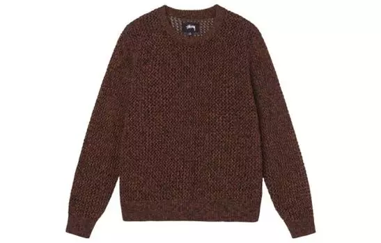 Свитер Stussy унисекс, цвет Brown