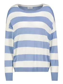 Свитер Sublevel, цвет Hellblau/Wei