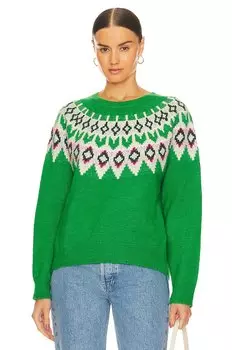 Свитер SUNDRY Fairisle, цвет Jade