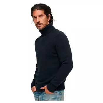 Свитер Superdry Brushed Roll Neck, синий