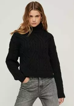 Свитер Superdry, черный