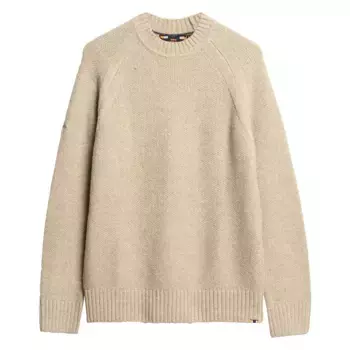 Свитер Superdry Chunky Raglan, бежевый