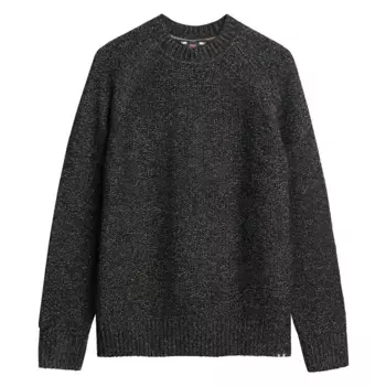 Свитер Superdry Chunky Raglan, черный
