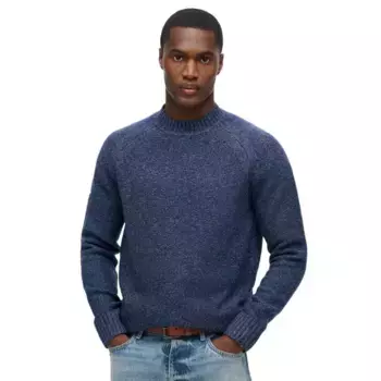 Свитер Superdry Chunky Raglan, синий