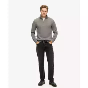 Свитер Superdry Classics Henley, серый