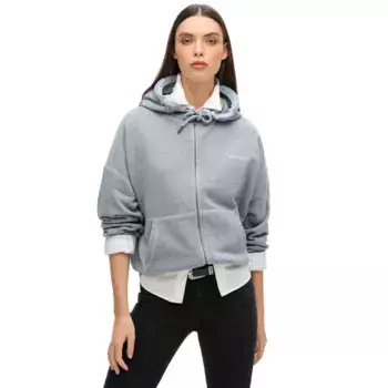 Свитер Superdry Essential Logo half zip, серый