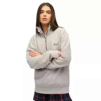 Свитер Superdry Essential Logo Henley, серый