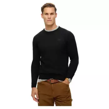 Свитер Superdry Essential Slim Fit, черный