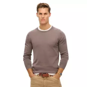 Свитер Superdry Essentials Lw, серый
