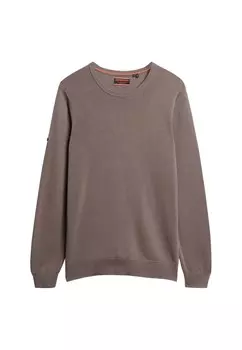 Свитер Superdry Essentials, серо-коричневый