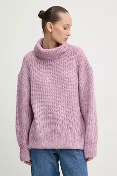 Свитер Superdry, фиолетовый
