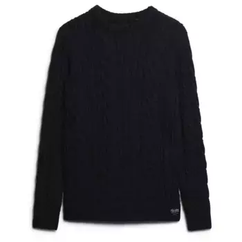 Свитер Superdry Jacob Cable, черный