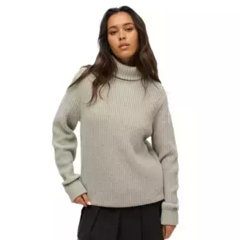 Свитер Superdry Merchant Textured high neck, серый