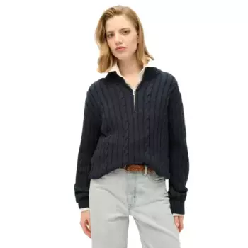 Свитер Superdry Rugby Henley, черный