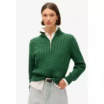 Свитер Superdry Rugby Henley, зеленый