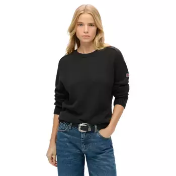 Свитер Superdry Slouchy, черный