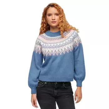 Свитер Superdry Slouchy Pattern, синий