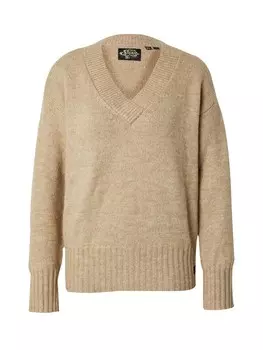 Свитер Superdry Sweater ESSENTIAL, светло-коричневый