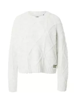 Свитер Superdry, светло-серый