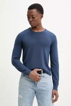 Свитер Superdry, темно-синий