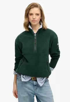 Свитер Superdry, темно-зеленый
