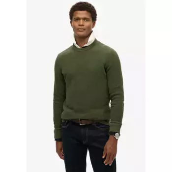 Свитер Superdry Textured, зеленый