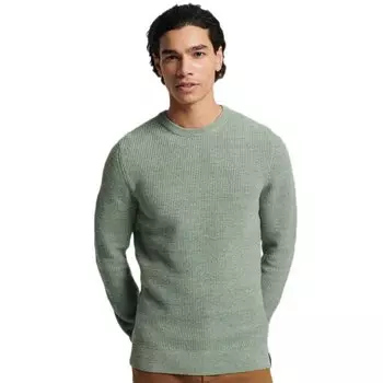 Свитер Superdry Vintage Crew, зеленый