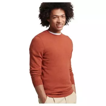 Свитер Superdry Vintage Embroidered Crew, оранжевый