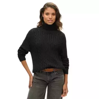 Свитер Superdry W6110614A high neck, черный