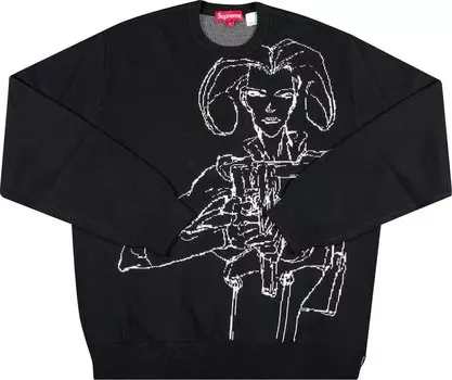 Свитер Supreme Aeon Flux Sweater 'Black', черный