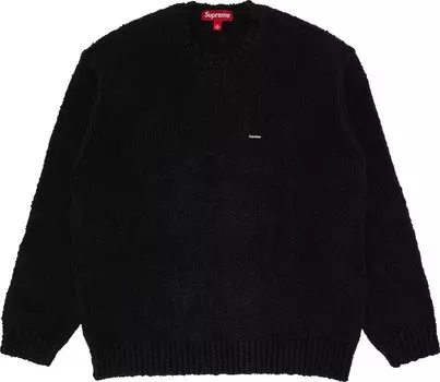 Свитер Supreme Boucl Small Box 'Black', черный