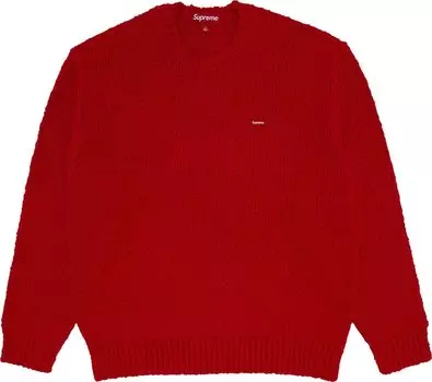 Свитер Supreme Boucl Small Box 'Red', красный