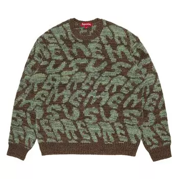 Свитер Supreme, цвет Коричневый