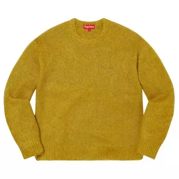 Свитер Supreme Mohair Sweater Acid, желтый