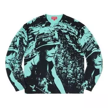 Свитер Supreme Supreme is Love Sweater 'Bright Teal'