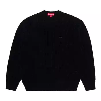 Свитер Supreme Waffle Small Box Sweater, черный